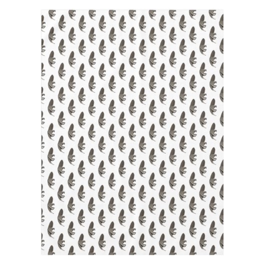 Voorbeeld van de cartoon tafelkleed (Voorkant)