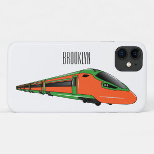 Voorbeeld van de cartoon van de bullettrein Case-Mate iPhone case