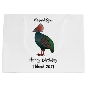 Voorbeeld van de cartoon van de gemiste patrijzen groot cadeauzakje