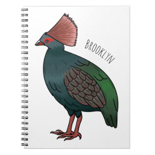 Voorbeeld van de cartoon van de gemiste patrijzen notitieboek