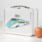 Voorbeeld van de cartoon van de hogesnelheidslijn (In situ)