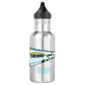 Voorbeeld van de cartoon van de hogesnelheidslijn waterfles  (Rechts)