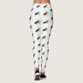 Voorbeeld van de cartoon van de kever leggings (Achterkant)