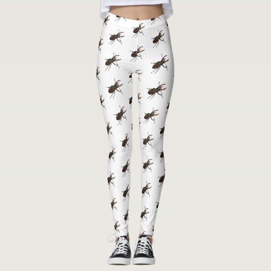 Voorbeeld van de cartoon van de kever leggings (Voorkant)