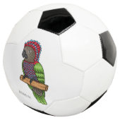 Voorbeeld van de cartoon van de paardenvogel voetbal (Drie kwart)