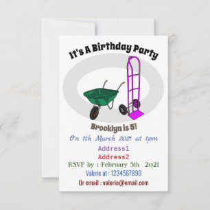 Voorbeeld van de cartoon van de rijstwielen op wie kaart