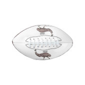 Voorbeeld van de cartoon van Emu American Football (Voorkant)