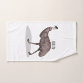 Voorbeeld van de cartoon van Emu Bad Handdoek (Handdoek)
