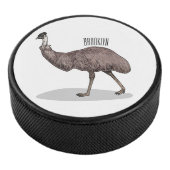 Voorbeeld van de cartoon van Emu Hockey Puck (3/4)