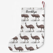 Voorbeeld van de cartoon van Emu Kleine Kerstsok (Achterkant)