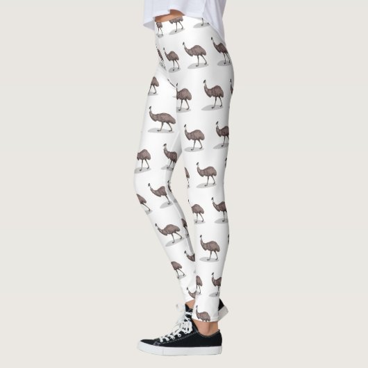 Voorbeeld van de cartoon van Emu Leggings (Links)