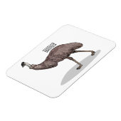 Voorbeeld van de cartoon van Emu Magneet (Linkerzijde)