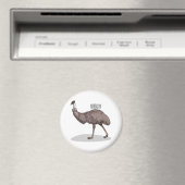 Voorbeeld van de cartoon van Emu Magneet (Insitu (Vaatwasser))
