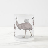 Voorbeeld van de cartoon van Emu Matglas Koffiemok (Center)