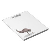 Voorbeeld van de cartoon van Emu Notitieblok (Schuin)