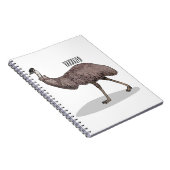 Voorbeeld van de cartoon van Emu Notitieboek (Rechterzijde)