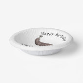 Voorbeeld van de cartoon van Emu Papieren Kommen (Gebogen)