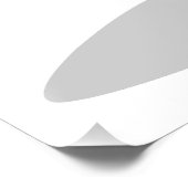 Voorbeeld van de cartoon van Emu Perfect Poster (Hoek)