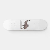 Voorbeeld van de cartoon van Emu Persoonlijk Skateboard (Horizontaal)