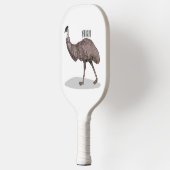 Voorbeeld van de cartoon van Emu Pickleball Paddle (Links)
