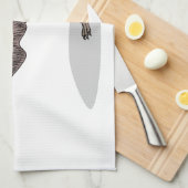 Voorbeeld van de cartoon van Emu Theedoek (Quarter Fold)