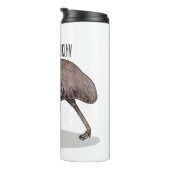 Voorbeeld van de cartoon van Emu Thermosbeker (Geroteerd rechts)