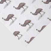 Voorbeeld van de cartoon van Emu Tissuepapier (Detail)