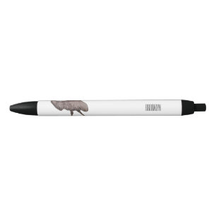 Voorbeeld van de cartoon van Emu Zwarte Inkt Pen