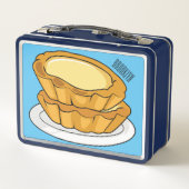 Voorbeeld van de cartoon van het eiertart (Achterkant)