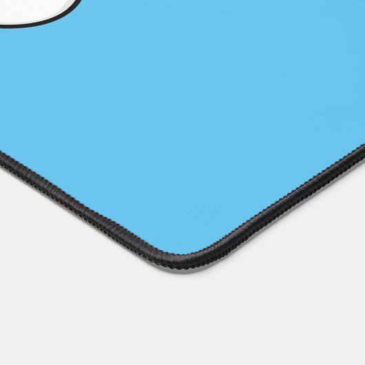 Voorbeeld van de cartoon van het eiertart bureaumat (Hoek)