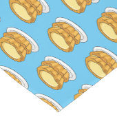 Voorbeeld van de cartoon van het eiertart korte tafelloper (Hoek)