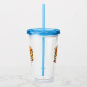 Voorbeeld van de cartoon van Pancake Acryl Drinkbeker (Rechts)