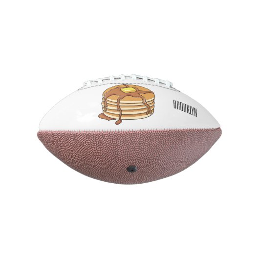Voorbeeld van de cartoon van Pancake American Football (Gedraaid 270)