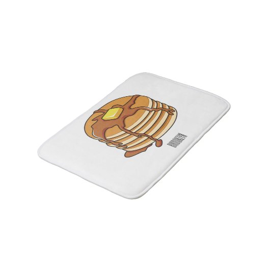 Voorbeeld van de cartoon van Pancake Badmat (Gekanteld)