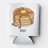 Voorbeeld van de cartoon van Pancake Blikjeskoeler (Voorkant)