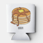 Voorbeeld van de cartoon van Pancake Blikjeskoeler (Achterkant)