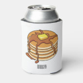 Voorbeeld van de cartoon van Pancake Blikjeskoeler (Blikje Achterkant)