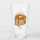 Voorbeeld van de cartoon van Pancake Glas (Achterkant)
