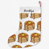 Voorbeeld van de cartoon van Pancake Kleine Kerstsok (Achterkant)