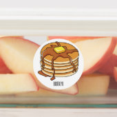 Voorbeeld van de cartoon van Pancake Labels (Aangebracht)