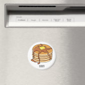 Voorbeeld van de cartoon van Pancake Magneet (Insitu (Vaatwasser))