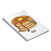 Voorbeeld van de cartoon van Pancake Notitieboek (Rechterzijde)