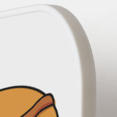 Voorbeeld van de cartoon van Pancake Pickleball Paddle (Links Detail)