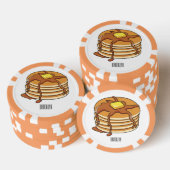 Voorbeeld van de cartoon van Pancake Poker Chips (Opstapeling)