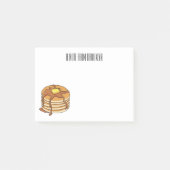 Voorbeeld van de cartoon van Pancake Post-it® Notes (Voorkant)
