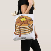 Voorbeeld van de cartoon van Pancake Tote Bag (Dichtbij)