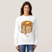 Voorbeeld van de cartoon van Pancake Trui (Voorkant volledig)