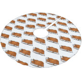 Voorbeeld van de cartoon van pekeleenden kerstboom rok (Gekanteld)