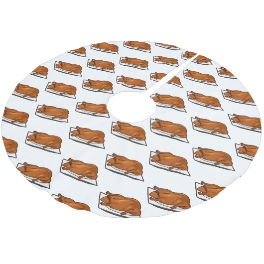 Voorbeeld van de cartoon van pekeleenden kerstboom rok (Gekanteld)