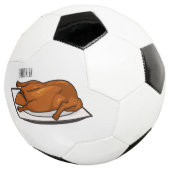 Voorbeeld van de cartoon van pekeleenden voetbal (Drie kwart)